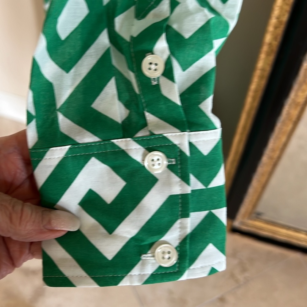 Boden Green Long Sleeve Sundress - Picture 10 of 10
